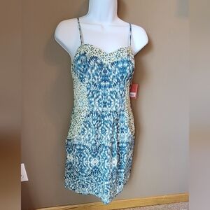 Xhilaration NWT Never Worn Summer Blue Sundress Size Medium